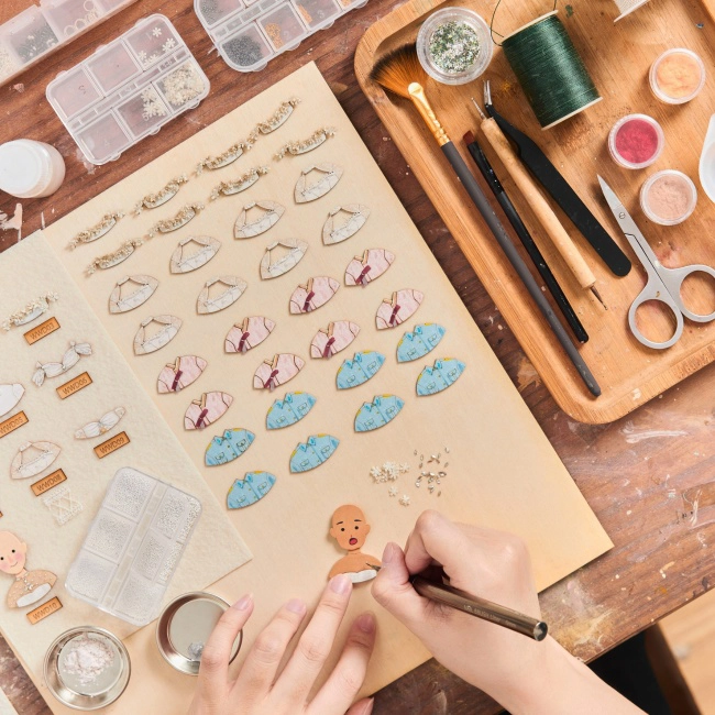 Mini-You Keychain Workshop | Create Your Own Personalized Souvenir in Hanoi
